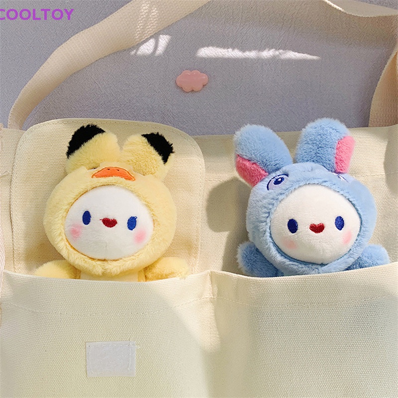 Móc Khóa Hình Thỏ Nhồi Bông Dễ Thương Sáng Tạo