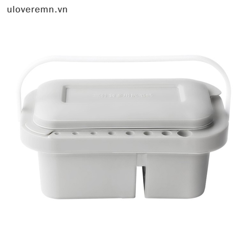 Xô Đựng Cọ Vẽ Kèm Giá Đỡ Màu Nghệ Thuật