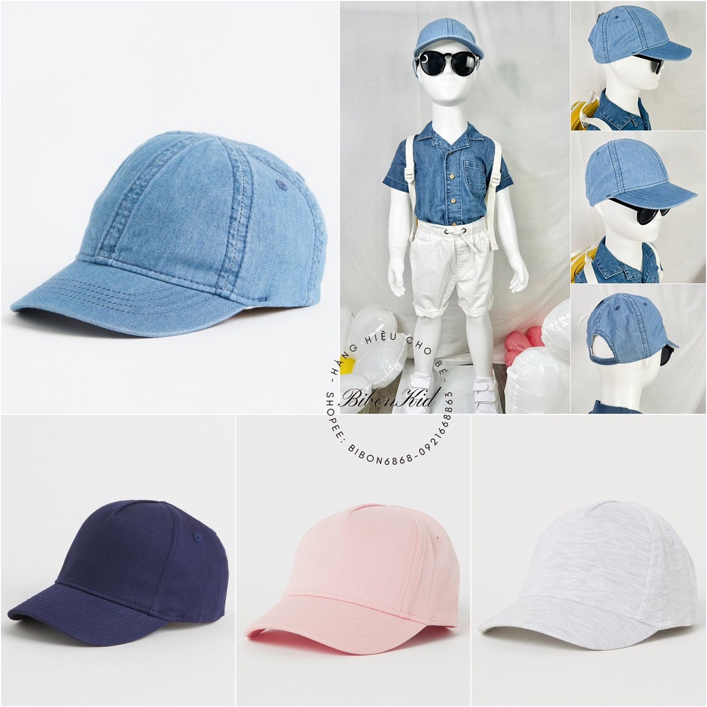 Mũ lẻ HM US/UK 6-12m, 1-2y, 2-4y.
