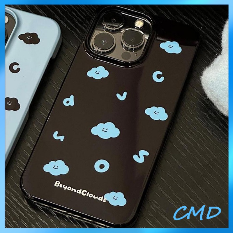 Ốp lưng iphone Điện Thoại Mặt cười hoạt hình, chữ cái đám mây, thạch chống rơi, vỏ mềm silica gel Cho Iphone 6 / 6S / 6splus / se / 7 / 7plus / 8 / 8plus / X / xs / xsmax / 11 / 12 / 13 / 14 / Plus / pro / pro max-525
