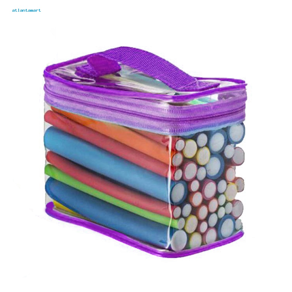 Túi Đựng Đồ Dùng Cao Cấp Tiện Dụng| Set 42 Lô Uốn Tóc Kèm Túi Đựng Tiện Lợi