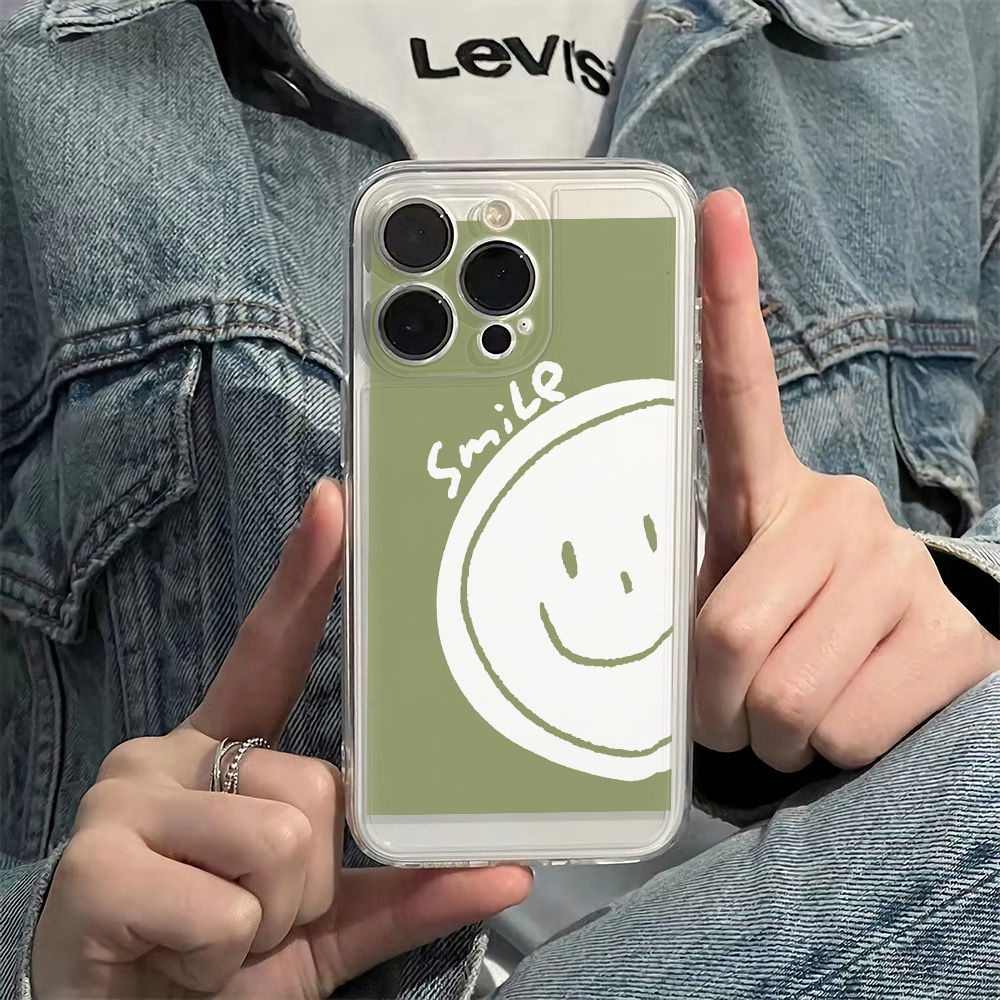 ✅Ốp Điện Thoại Mềm Chống Sốc Họa Tiết Mặt Cười 116In14Pro 13 Cho iPhone1278 max Apple CJ1E