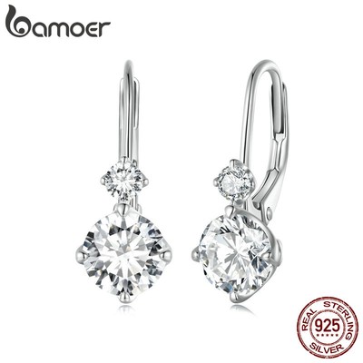 Bamoer Bông Tai Bạc 925 100% Chính Hãng mse031