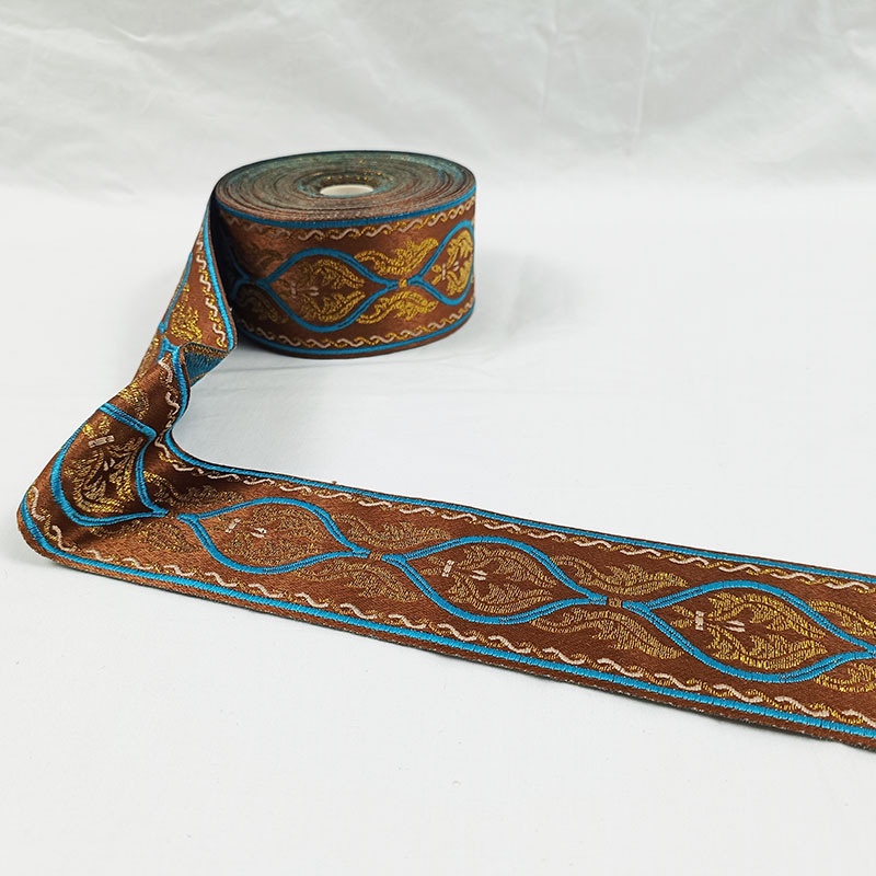 Rèm Cửa Ren Hoa 6cm Dùng Trang Trí Ghế Sofa / Gối / Mũ / Đồ Hán Phục