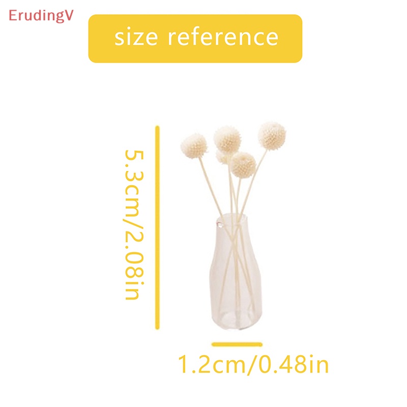 Chậu Hoa Trong Suốt Dùng Trang Trí Nhà Búp Bê / Tỷ Lệ 1: 12