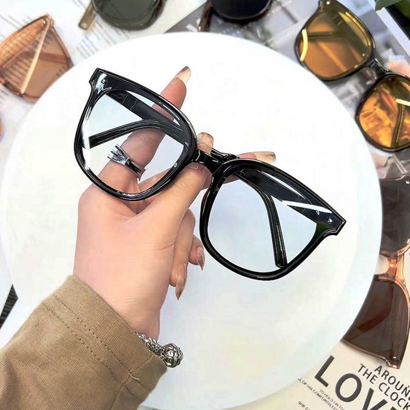 Ygt Kính Mát Gọng Vuông Nhiều Màu Sắc Chống Tia UV400 Nhỏ Gọn Thời Trang Unisex