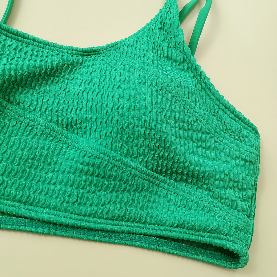 Bộ Bikini 2 Mảnh Hở Lưng Độ Co Giãn Cao Gợi Cảm Cho Nữ