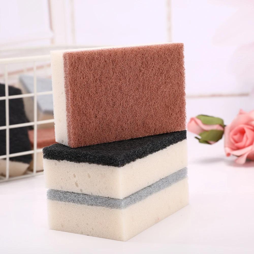 Set 5 Miếng Bọt Biển Rửa Chén Hai Mặt Chống Trầy Tiện Dụng