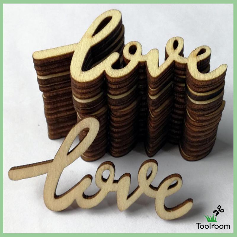 [Toolroom] Set 15 Đĩa Gỗ Hình Nón Kiểu retro Treo Trang Trí Nội Thất