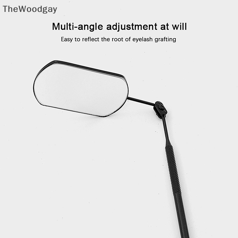 Gương Phóng Đại Lông Mi Tay Cầm Dài Tiện Dụng