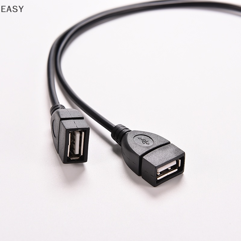 Cáp Chia Chữ Y Chuyển Đổi USB 2.0 A Male Sang 2 Dual USB Female