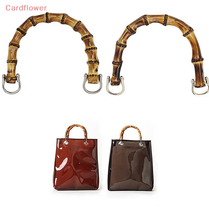 1 Tay Cầm Túi Xách Bằng Nhựa Resin Giả Tre Diy Mới