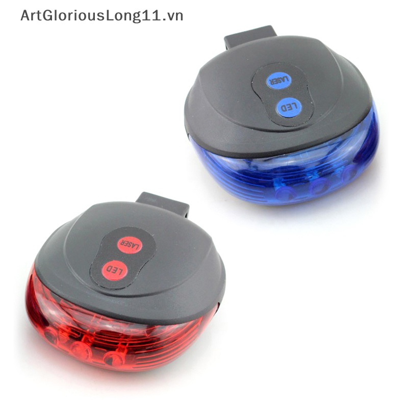 Đèn LED Cảnh Báo An Toàn Gắn Đuôi Xe Đạp Chống Nước