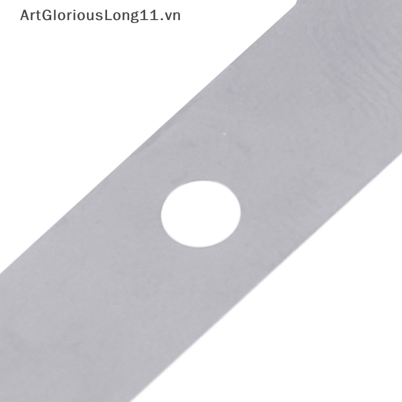 Set 10 Tấm Van Khí Hoặc Tấm Nhôm Màu Bạc