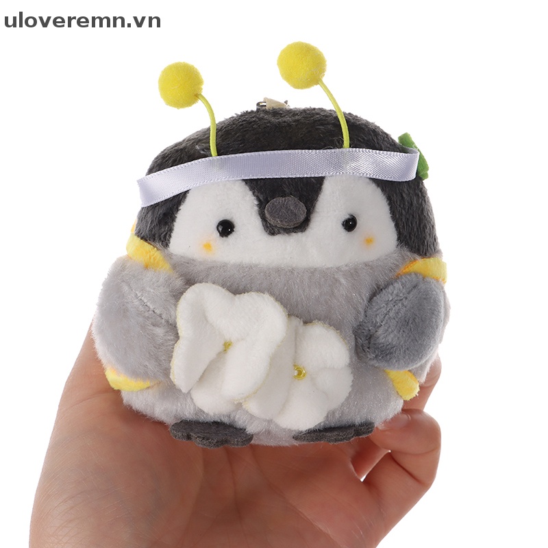 Móc Khóa Hình Chim Cánh Cụt Nhồi Bông Dễ Thương