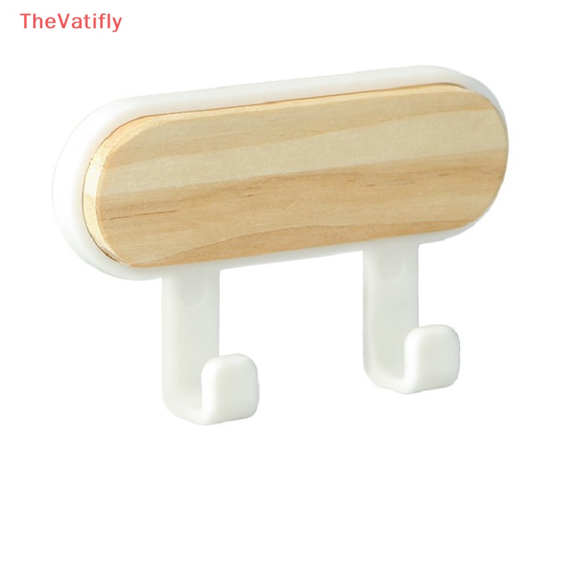 [Thevalifly] Giá Đỡ Điện Thoại / Chìa Khóa / Mũ / Khăn Quàng Cổ Bằng Gỗ Chắc Chắn