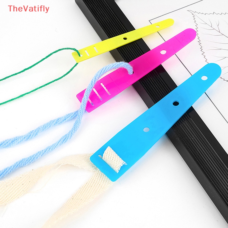 [Thevalifly] 3 Kích Cỡ Nhựa Đàn Hồi Hỗn Hợp Hướng Dẫn Chỉ May Vá DIY