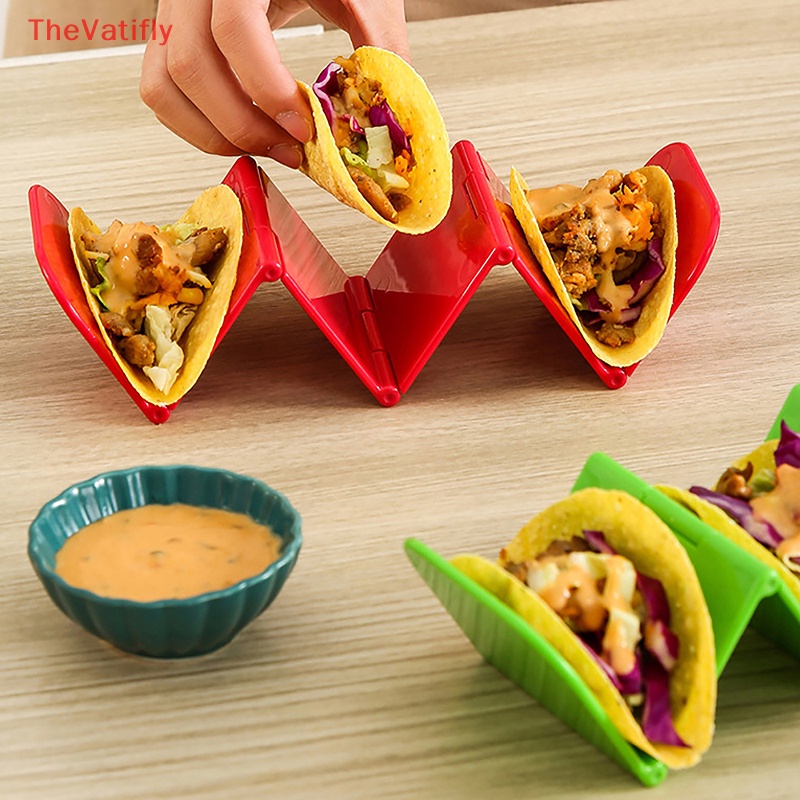 Giá Đỡ Đĩa Bánh Tacos / Thức Ăn Tortillero Pose Kiểu Mexico