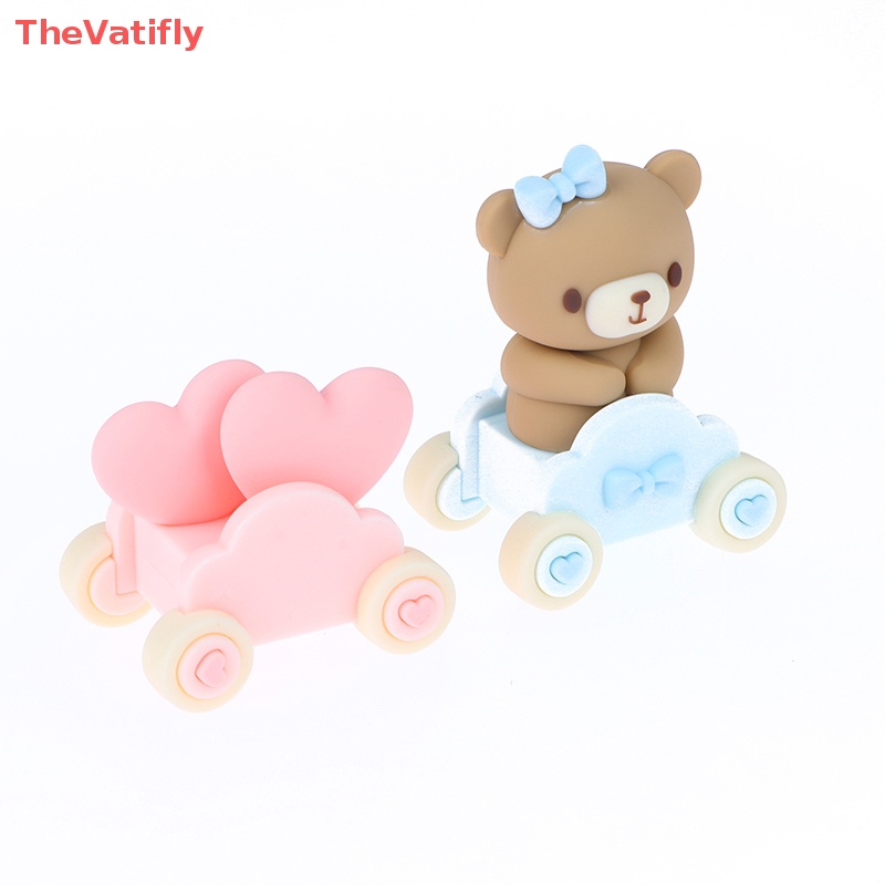 Gấu Bông Dùng Trang Trí Bánh Kem DIY Dễ Thương