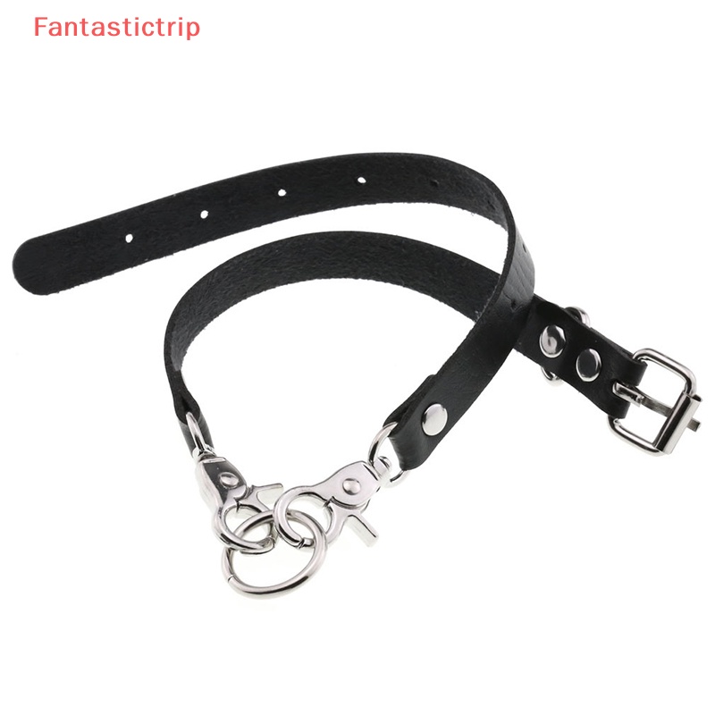 [Fantastictrip] Vòng Cổ Choker Bằng Da Phong Cách Punk Gothic Thời Trang Cho Nam Và Nữ