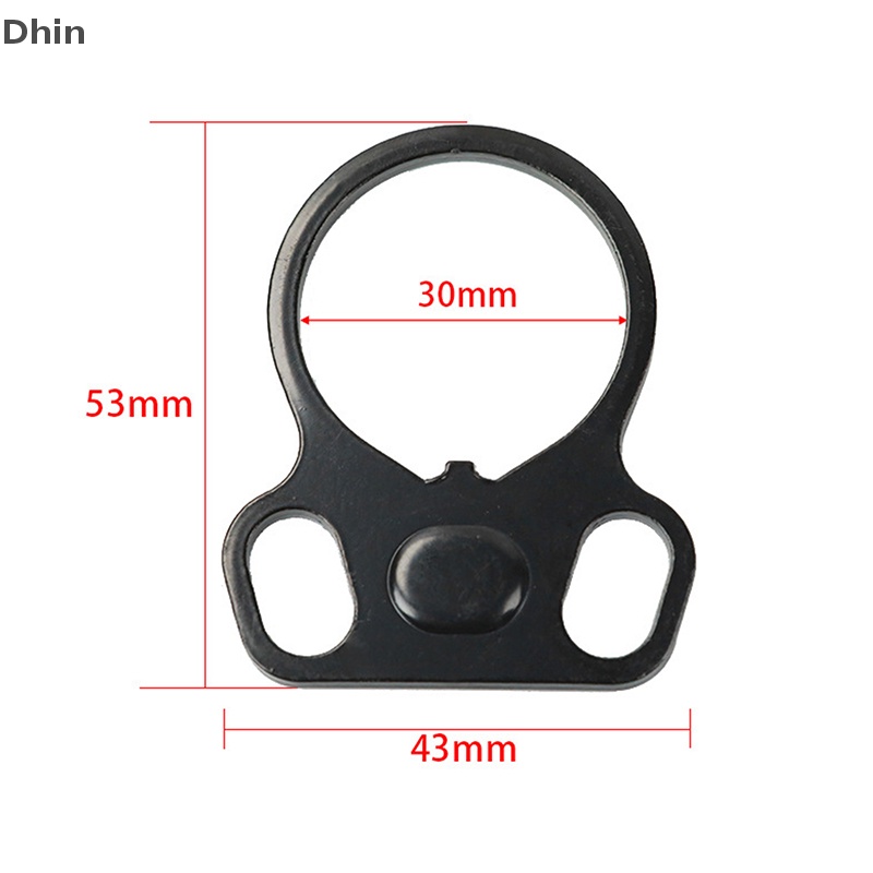 [Dhin] Bộ Chuyển Đổi Dây Kép Vòng Kép Ambidextrous Một Điểm Gắn Súng Treo Ngoài Trời COD