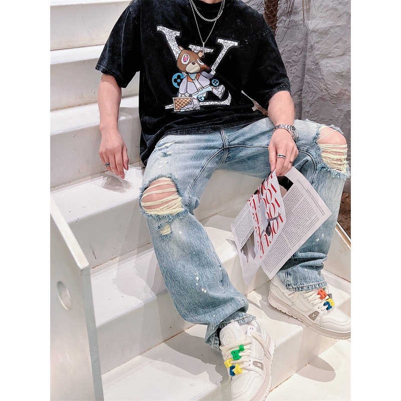 Áo Thun Tay Ngắn In Hình Pickle Phong Cách Retro Mỹ L1V &amp; - 2023