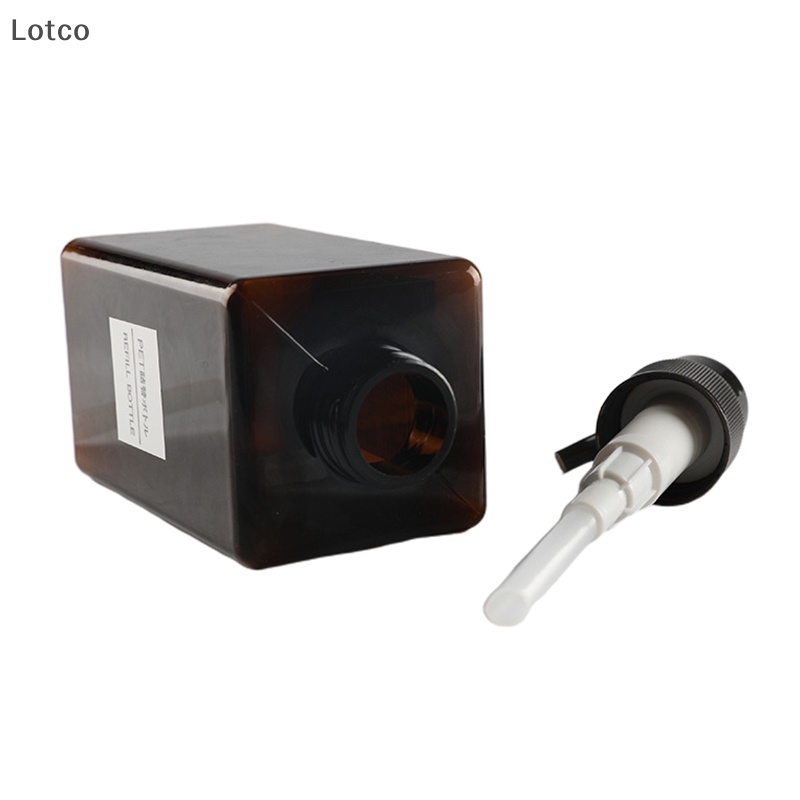 Lotco Lotion chai nhựa trong suốt rỗng xách tay dầu gội tay xà phòng chia chai VN