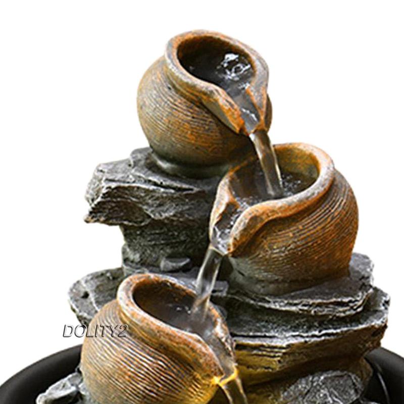 [Dolity2] Đài Phun Nước Thư Giãn Để Bàn Trang Trí Văn Phòng