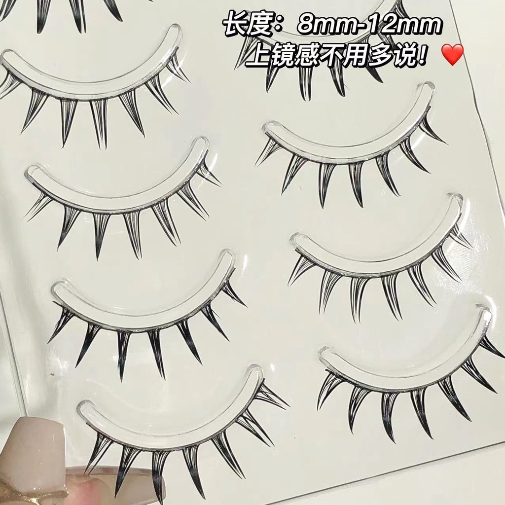 Lông Mi Giả Deviruchi Siêu Mịn Tự Nhiên Họa Tiết Hoạt Hình Xinh Xắn