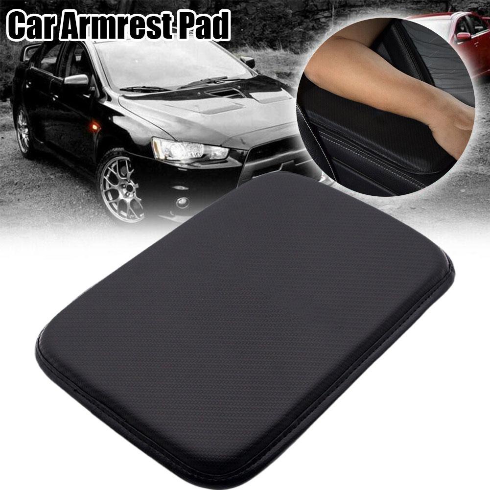 Đệm Da Sợi Carbon Lót Bệ Tỳ Tay Xe Hơi S0F4