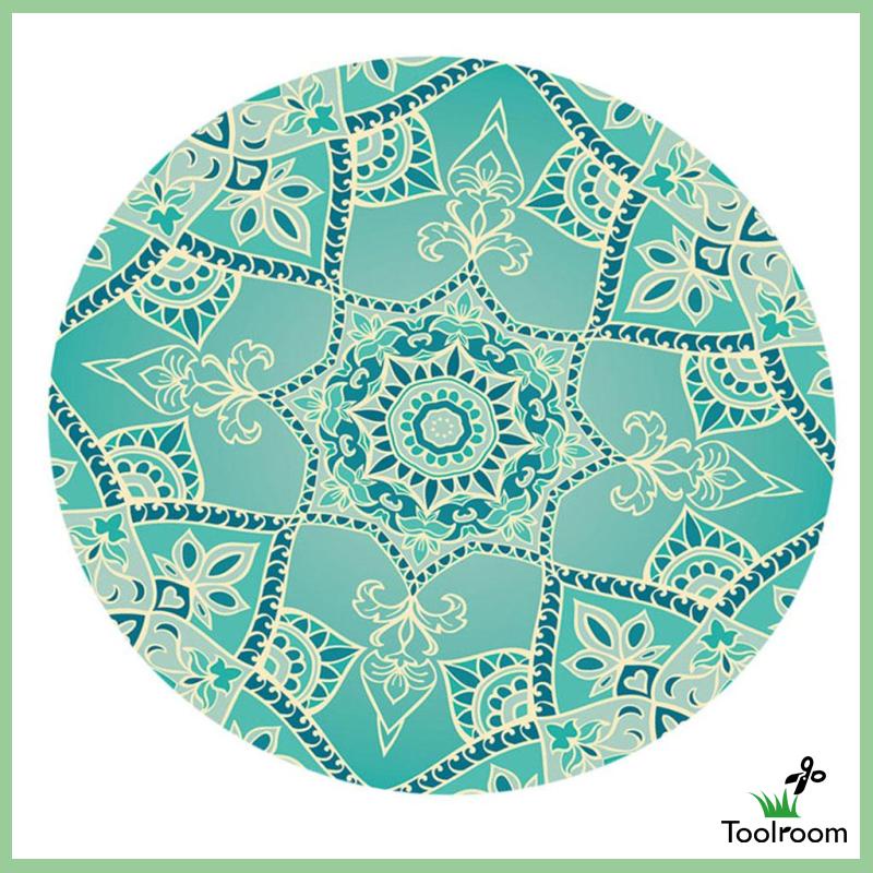 Vỏ Bọc Bàn Tròn Viền Co Giãn Chống Trượt Chống Thấm Nước # 1