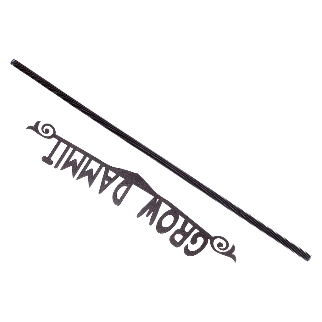 Biển Hiệu Kim Loại Trang Trí Vườn Kích Thước 30X1X1cm