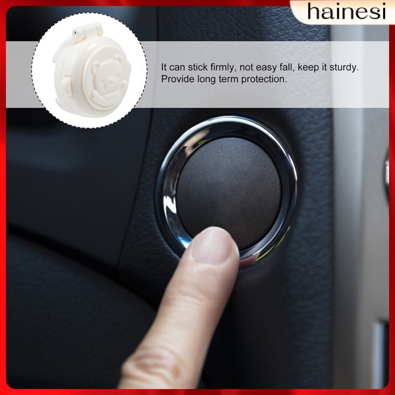 Set 3 Vỏ Bọc Nút Nhấn Bảo Vệ Công Tắc Máy Giặt / Xe Hơi Cho Bé