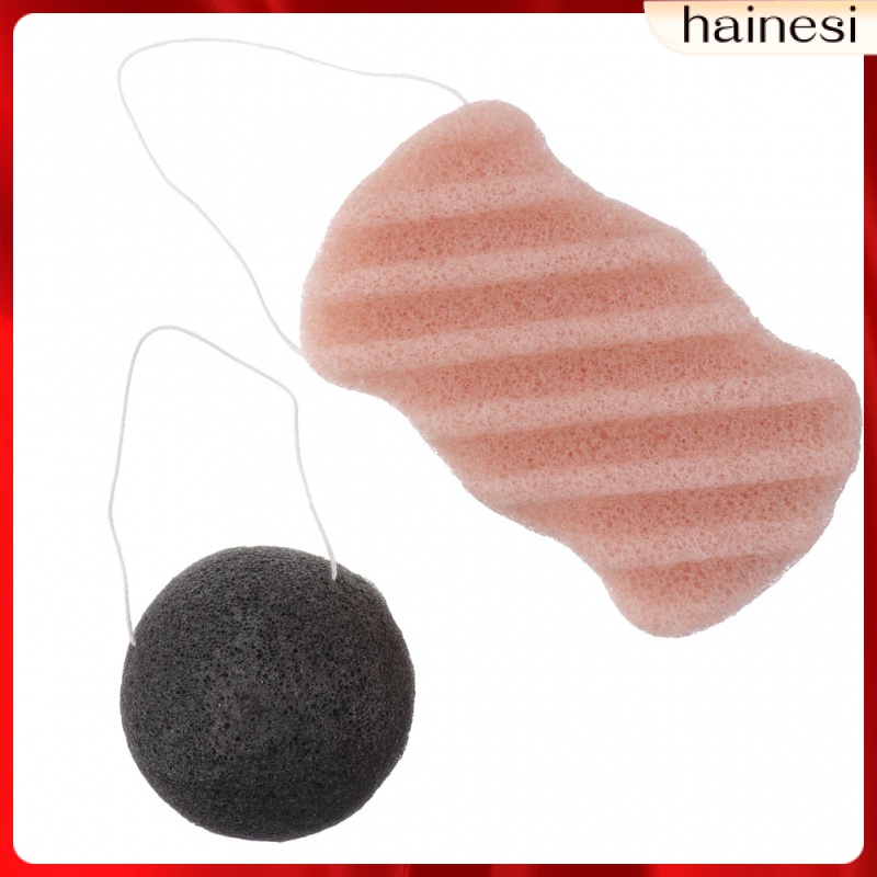 Set 2 Mút Tắm Rửa Mặt Làm Sạch Sâu Tiện Dụng