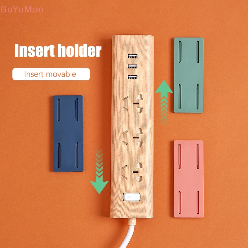 [cxGUYU] Giá Đỡ Cố Định Ổ Cắm Điện Gắn Tường Tự Dính Tháo Rời Được PRTA