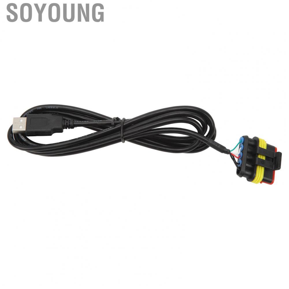 Soyoung Diagnostic Cable  Flexible USB Line 12V High Accuracy Abrasion Resistant for Electric Vehicles