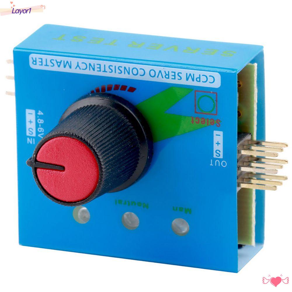 Set 1 2 Thiết Bị Kiểm Tra Động Cơ Servo Dành Cho RC Dron Helicopter 3CH ECS