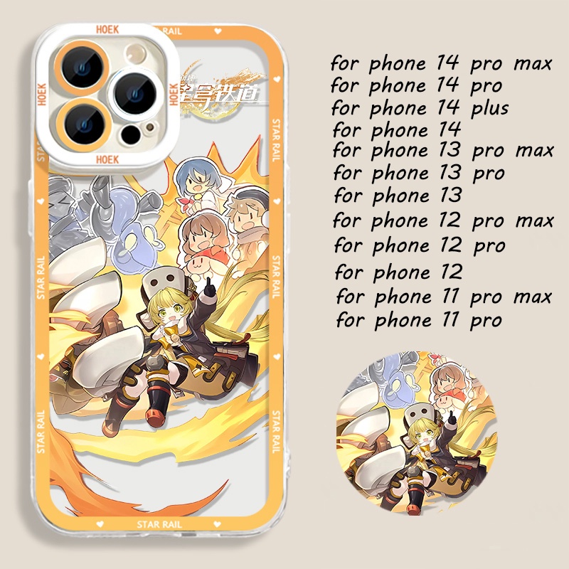 Ốp Điện Thoại TPU Mềm Trong Suốt Chống Sốc Cho IPhone 11 14 13 12 Pro Max XS Max X XR 7 + 8 6 6S Plus Sự Bảo Vệ