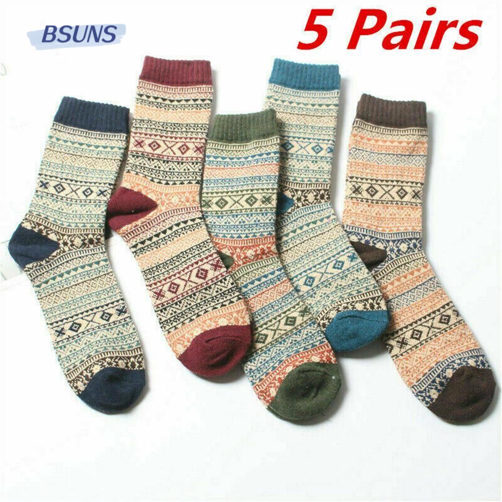 Vớ Len Dày Dặn Giữ Nhiệt Ngoài Trời Cho Nam Và Nữ