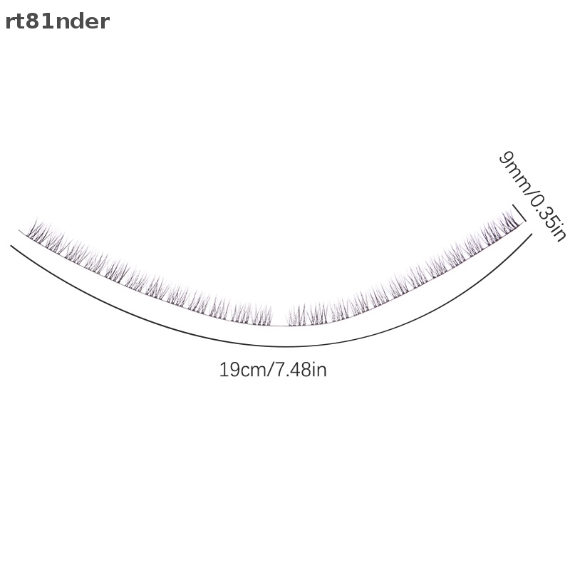 Rt Lông Mi Giả Búp Bê 9mm Màu Đen / Nâu Dành Cho Trẻ Em