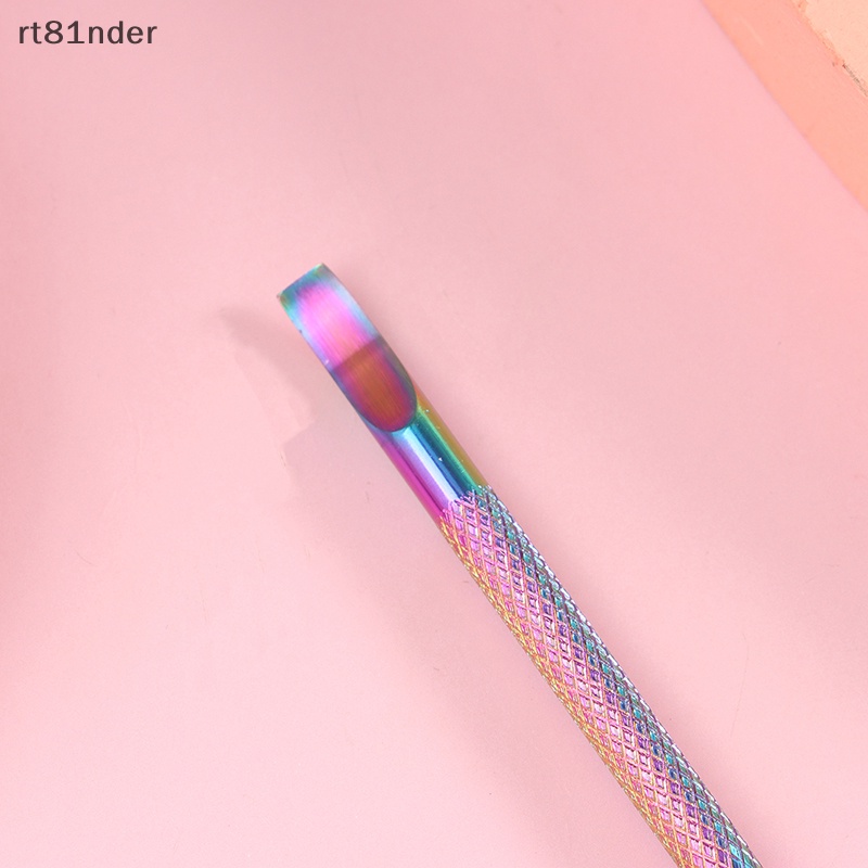 Rt Dụng Cụ Làm Móng Hai Đầu Bằng Thép Không Gỉ