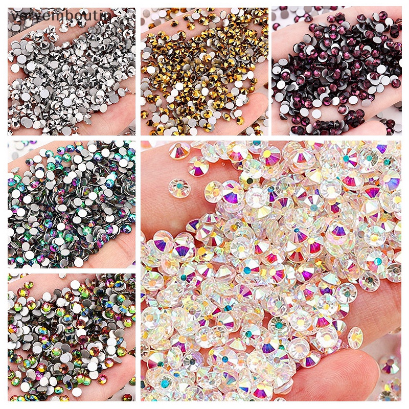 Set 1440 Hạt Cườm Đá 2mm Dùng Để Làm Đồ Trang Sức Thủ Công DIY