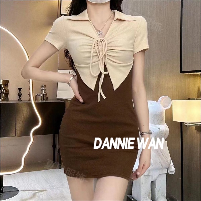 DannieWan váy nữ đầm nữ váy thiết kế A29J1CY