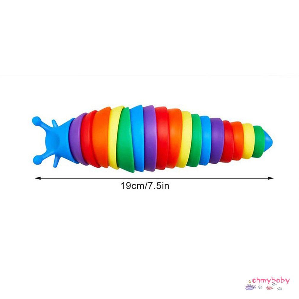 [InStock] 3D Fidget Sên Sáng Tạo Đồ Chơi Giải Tỏa Căng Thẳng Đại Dương Mô Hình Động Vật Khớp Nối Thực Tế Côn Trùng Quà Tặng Sinh Nhật Cho Trẻ Em [Z/1]