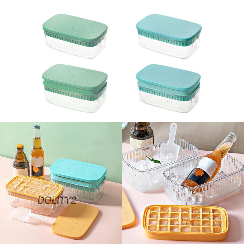 [Dolity2] Khay Làm Đá Bằng Silicone Cho Nhà Bếp