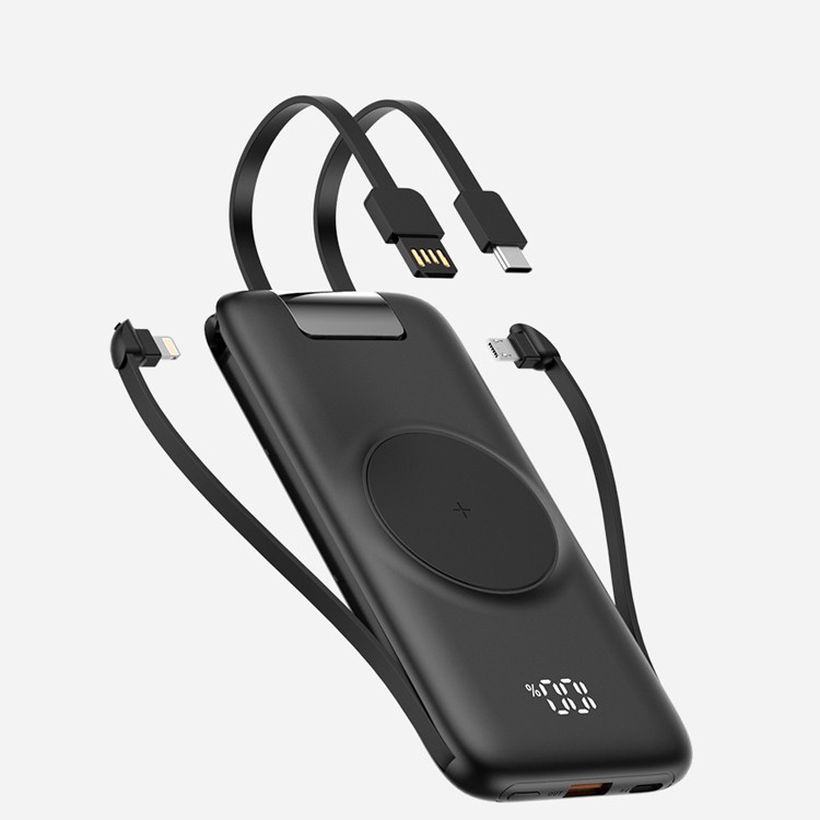 Sạc Dự Phòng 20000mAh PD 20W Sạc Nhanh Không Dây Cho iPhone 14 13 12 Pro Max