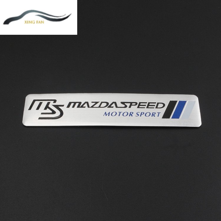 Nhãn Dán Trang Trí Thân Xe Hơi Mazda 3 5 Angkesella CX5 Atz Ruiyi Bằng Kim Loại Chống Trầy Xước