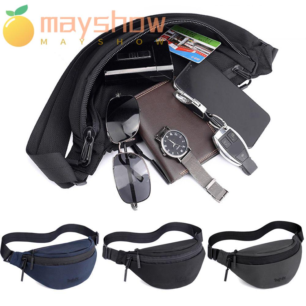 Túi Đeo Hông Bằng Nylon Hình Quả Chuối Phong Cách Thể Thao Mới