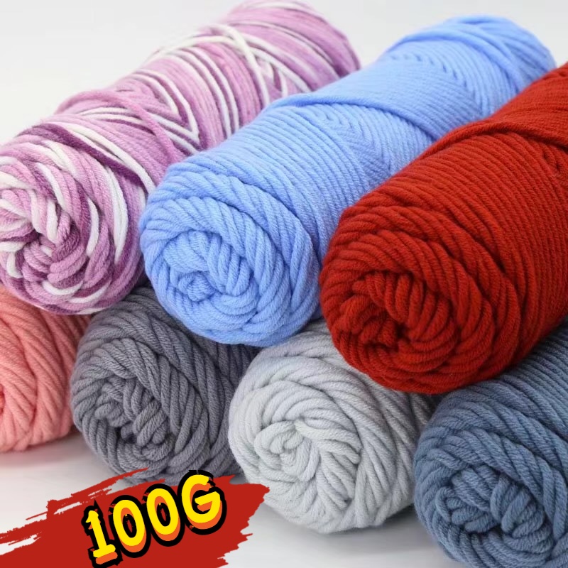 Len Cotton Love- Cuộn 100gram- Bảng Màu 1-