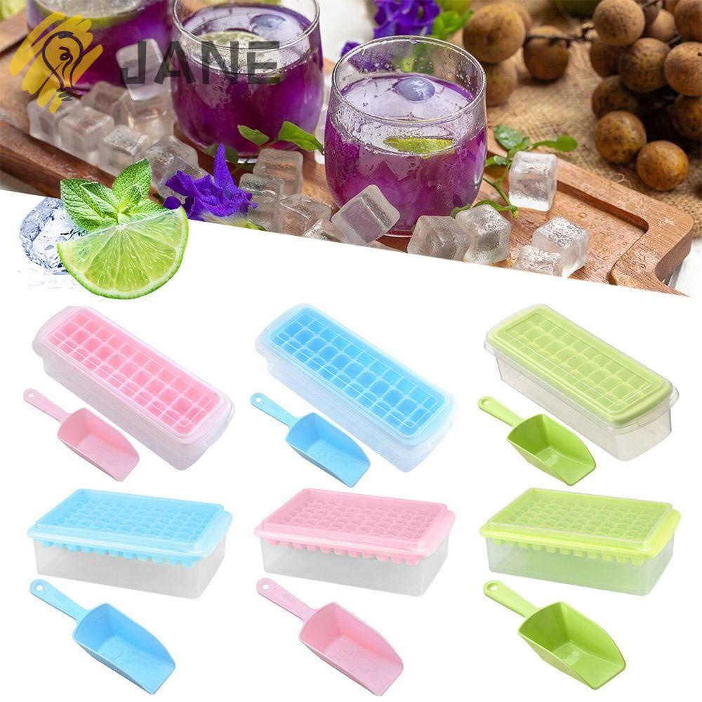 Khay Làm Đá Có Nắp Đậy Và Xẻng Đa Ứng Dụng Cho Nhà Bếp